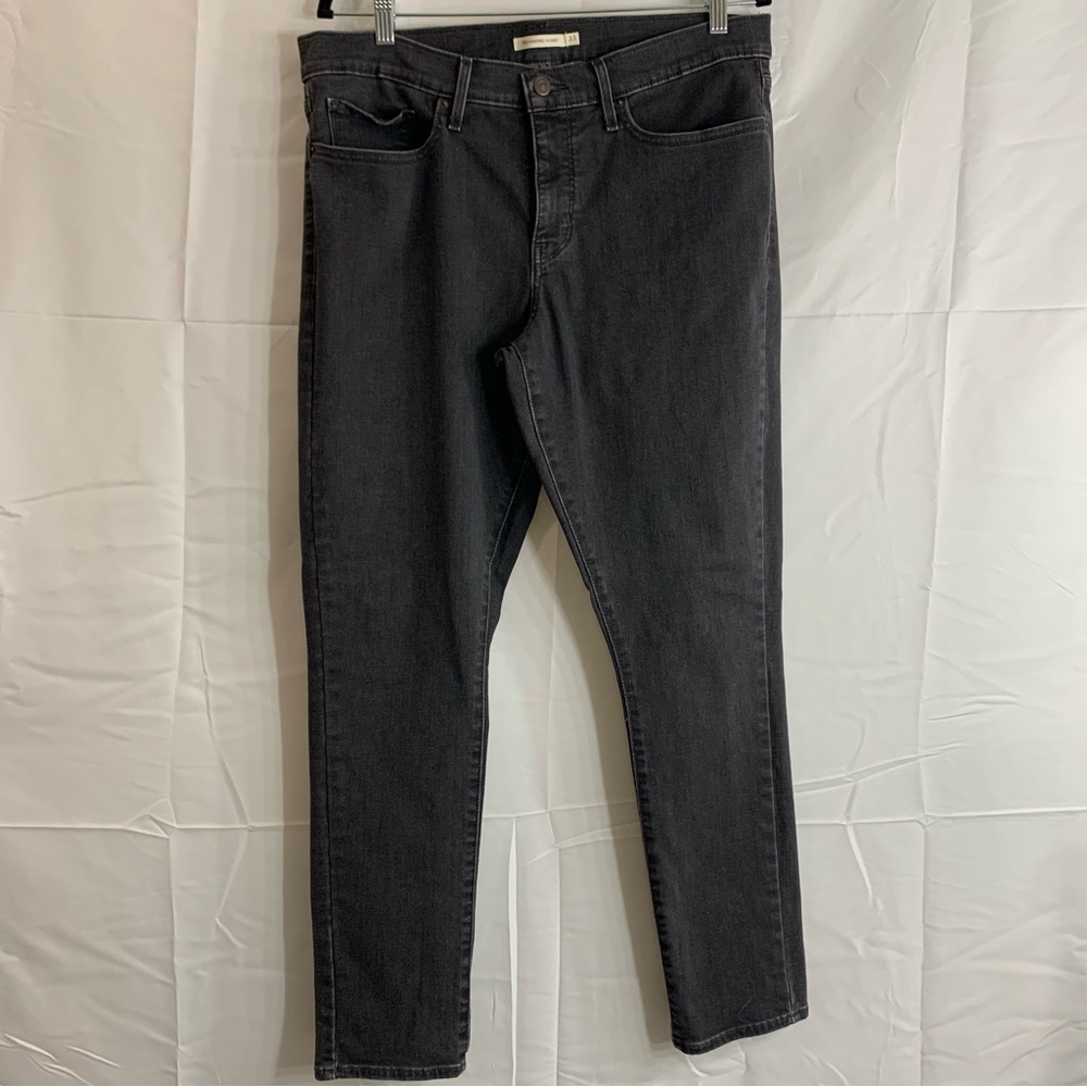 Levi Strauss 311 Shaping Skinny Black Denim Jeans, size 33 - Picture 15 of 16
